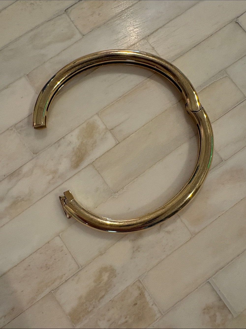 Jenny Bird Gold Gia Bangle Bracelet - Picture 2 of 6